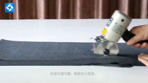 220V 90mm Blade Electric Cloth Cutting Machine Portable Cloth Scissors Handheld Cloth Cutting Machine Circular Knife Cutting Machine