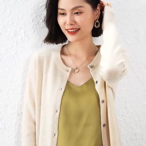 พร้อมส่ง🌈 เสื้อคลุม [ คาร์ดิแกน คอกลม อก38] งานป้าย GREAT BKK Cardigan สไตล์โรแมนซ์ เสื้อคลุม แขนยาว เสื้อไหมพรมนิ่มใส่สบาย