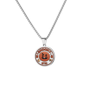 LINE FRIENDS | New product BT21 stainless steel color-printed round chain titanium steel sweater chain decoration idol peripheral birthday gift