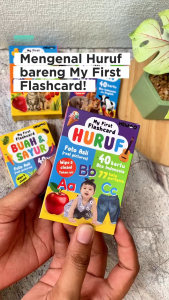 My First Flashcard HURUF (40 kartu - real pictures/foto) - kartu edukasi bayi pintar