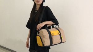 Techdoo Tas Travel Olahraga Gym Bag Tas Travel Besar Handbag Lipat Jinjing TTB133