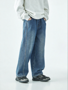 KECHU | Childrens Velvet-lined Retro Style Jeans