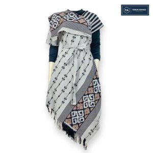 SET BAJU TENUN COUPLE-DRES VIESA TENUN BAJU KONDANGAN