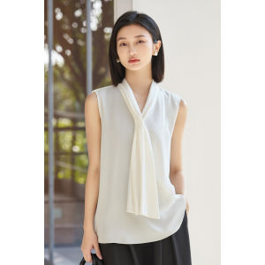 Misoshine | Sleeveless Commuter Shirt For Women