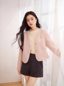 XIANGYING | Áo Khoác Lông Thú Mới Mùa Đông Thân Thiện Với Môi Trường