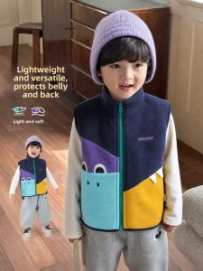 LANWEILIYANG | Warm Fleece Vest for Boys