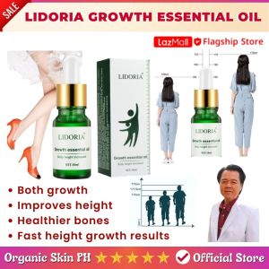 Original Lidoria Growth Essential Oil for men and women used to increase height and body grow massage oil Pampatangkad