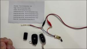 DC3.5V-DC12V Mini Relay Receiver DC3.7V-DC12V 433Mhz Wireless Transmitter PCB board Input Power Transmitting Signal