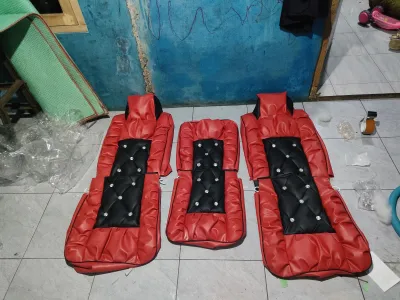 SARUNG JOK SOFA KANCING HINO 500 / HINO LOHAN/HINO TI BONUS SARUNG STIR