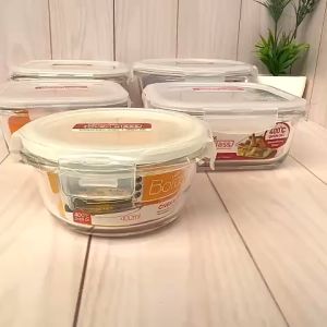 Hộp thuỷ tinh Lock&Lock 400ml 500ml 750ml 840ml 950ml Chính hãng 100% Chịu nhiêt có thể sử dụng ở tủ lạnh tủ đông máy rửa chén lò vi sóng lò nướng.