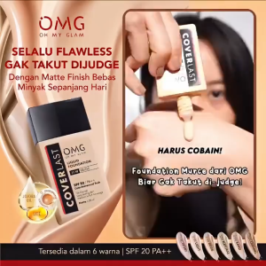 OMG OH MY GLAM COVERLAST LIQUID FOUNDATION