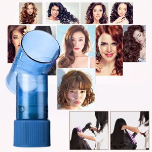 Curly Hair Styling Hood Hairdressing Curler Wavy Large Curl Magic Hair Hood Tornado Hair Dryer Accessories T-Shaped Wind Set