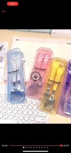 La Cucina Stainless Steel Tableware Set for Students - Fork Spoon & Childrens Lunch Cutlery