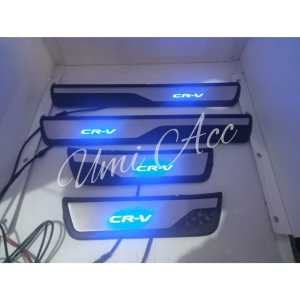 Door Sill Plate Crv Led / Sillplate Samping Pintu Cr-v Turbo 2017 2018 2019 2020 2021 2022 Lampu
