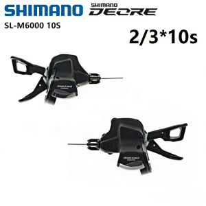 SHIMANO | Shimano Deore M6000 10 Speed Bike Shifters Lever SL-M6000 10s 10 S 10v MTB Mountain Bicycle Shift Set Trail Rapidfire New