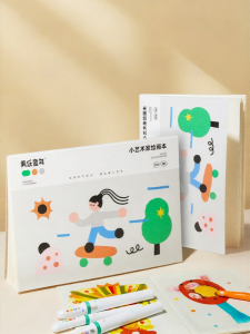 Joan Miro | Childrens Oil Pastel Watercolor Marker Sketch Book