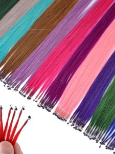 Invisible Seamless Colored Hair Extension 8D Ear Hook Straight Or Curly Hairstyle