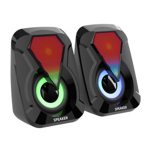 other | USB wired computer speaker bass stereo speaker color RGB light laptop smartphone MP3 player