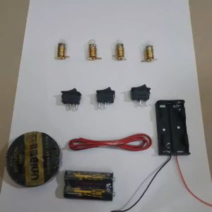 Paket Super Lengkap Rangkaian Listrik Paralel Praktik Anak Sekolah