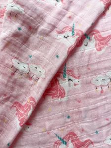 Newborn Baby Muslin Swaddle Bamboo Cotton Blanket Toddler Swaddle Dual Layer Muslin Wrap Grade A Standard 110*110 / 120*110 MumOkay