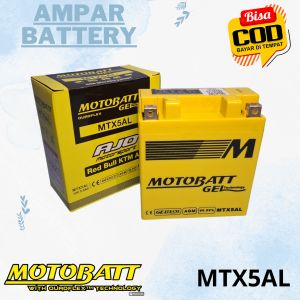 Aki Motor Mio Seporty Vega zr Jupiter MX old jupiter z Burhan MOTOBATT MTX5AL GEL Accu Kering