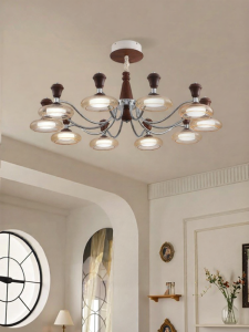NVC | Retro French Style Full Spectrum Vintage Pendant Light