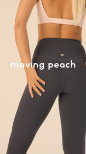 Moving Peach Women Sports Leggings Train High-Rise Compression Pants Breathable Fitness Running Pilates Daily wear BLG(new)