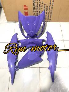 Cover body full halus honda beat fi tahun 2013 2014 2015 ungu taro