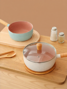 WEIZHIXIANG | Baby Auxiliary Stone-coated Non-stick Snow Peak Pot
