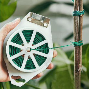 100M Garden Twist Tie Portable Plant Fixed Wire Flower Vines Climbing Support Tie Garden Supplies