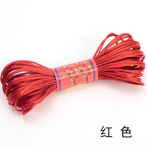 Dây Đeo Tay DIY 7 Sợi Dây Treo Vòng Cổ Dây Thừng Dây Chuyền Hạt Cườm Dây Thừng Đỏ Vật Liệu Thủ Công Dây Thừng Pha Trộn