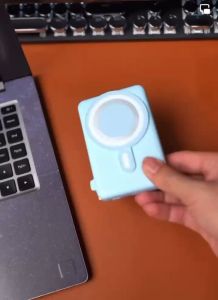 PD 20W 10000MAH Magnetic Wireless Fast Charging  Power Bank with built in CABLE XUNDD XDCH-054