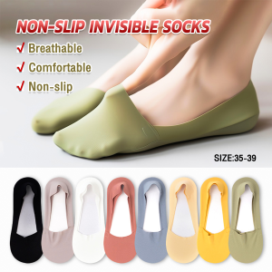 MaxPlus Women's Silicone Non-Slip Invisible Cotton Socks: A Comfortable & Stylish Choice