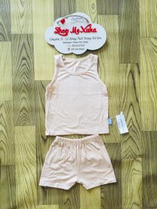 Bộ sát nách thun lạnh Pekaboo bé trai bé gái