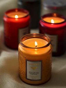 【4/2/1PCS】200g Soy Scented candles for room aroma Scented candle for home gift set Scented candle for souvenir for romantic for lamp warmer Christmas weddingbirthday party indoor air purification long-lasting fragrance soothe the nerves and help sleep