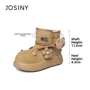 Josiny | Thick Bottom Winter Snow Boots for Women Insulated