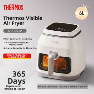 Thermos | Non-Turning Visible Intelligent Multi-functional Air Fryer 6L