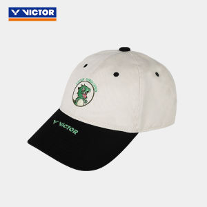 Wickdo Victory Badminton Cap China Open Limited Sports Cap Pure Cotton Dinosaur Peaked Cap Vcco2405