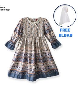 promo gamis  perempuan motif batik premium