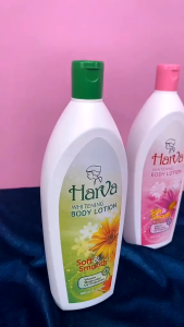 [Bundling Hemat - 3 Pcs] HARVA Body Lotion - 600 ML   | Hand & Body lotion pencerah badan Membantu menutrisi dan melembabkan Kulit Agar Lebih Sehat & Lembab Mencerahkan