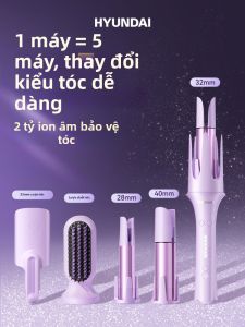 Hyundai | Máy Uốn Tóc Tự Động Đa Năng Tạo Kiểu Giữ Nếp Lâu 35W