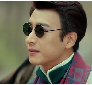 Baoye Sunglasses Mens Retro round Frame Classic Style Comfortable Lightweight UV Protection for All Face Shapes Fashionable