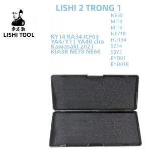 Máy Lập Trình Chìa Khóa LISHI 2 Trong 1 Dành Cho Các Mẫu Xe Kawasaki KIA3R NE78 NE66 NE38 MIT9 MIT6 NE71R HU134 SZ14 SSY3 BYD01 BYD01R