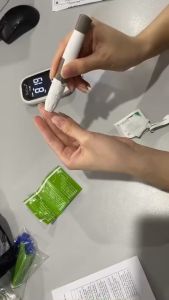 Máy đo Đường huyết Mỡ máu AxitUric (Gút) 5 trong 1 Facare  (FC-M168) có kết nối bluetooth