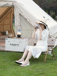 Haodeyi กล่องพลาสติกเก็บของ ความจุ 50 ลิตร พับเก็บได้ ประหยัดพื้นที่