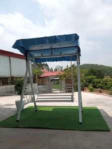 xích đu mái tre sân vườn. vận chuyển hàng toàn quốc