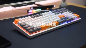 Bàn phím cơ gaming K3 Led Rainbow Chống ồn