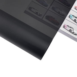 Gloss Transparent Light Black Smoke PVC Film Tint Headlight Taillight Wrap Cover Film Foil Sticker Cover Armored Film for Cars