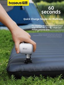 BASEUS | Wireless Inflator Pump for Camping Air Mattress Sofa and Inflatable Pool Toys