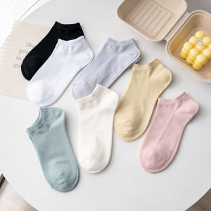 Socks Womens Low-Cut Liners Socks Pure Cotton 2024 Summer Thin Low Ankle Modal Cotton Low-Cut Breathable Summer Student Socks